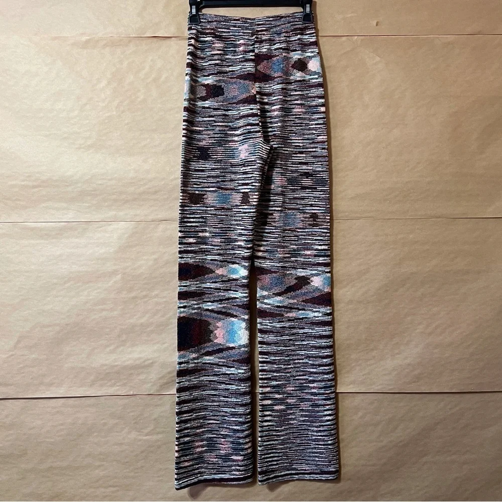 Hansen & Gretel | Kempsey Pant Nightfall Knit Flare Pants High Rise Size S